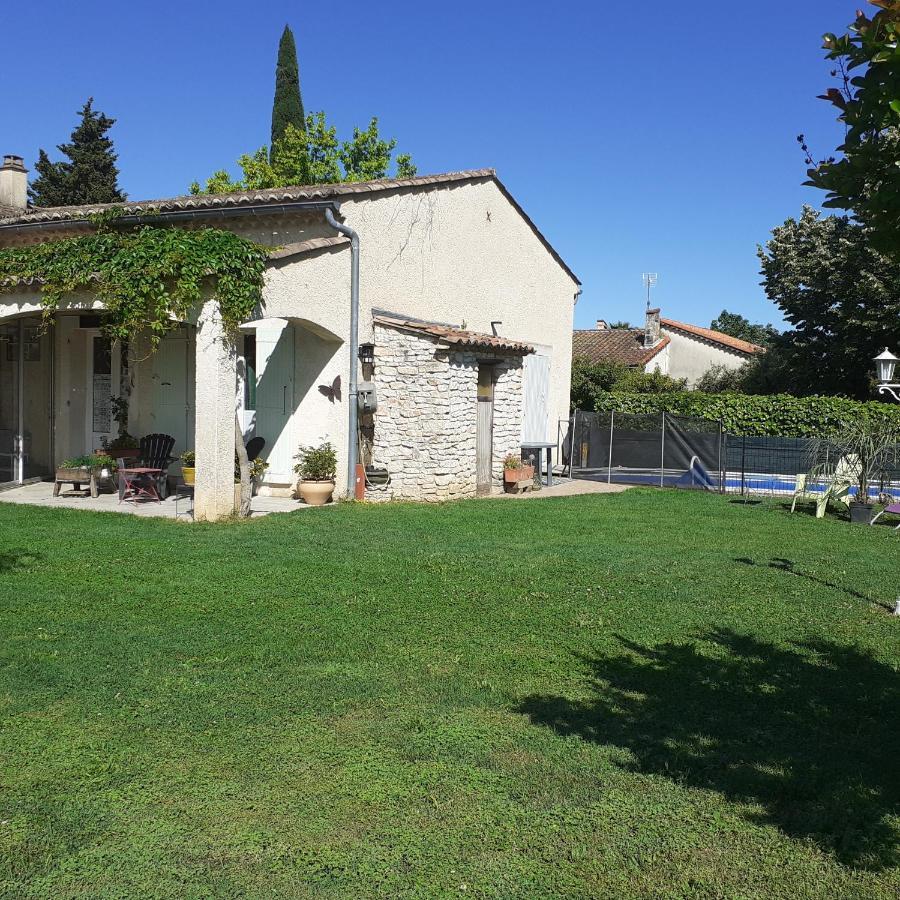 Chambres D'Hotes & Jacuzzi - A L'Ombre Des Amandiers Saint-Martin-dʼArdèche 외부 사진