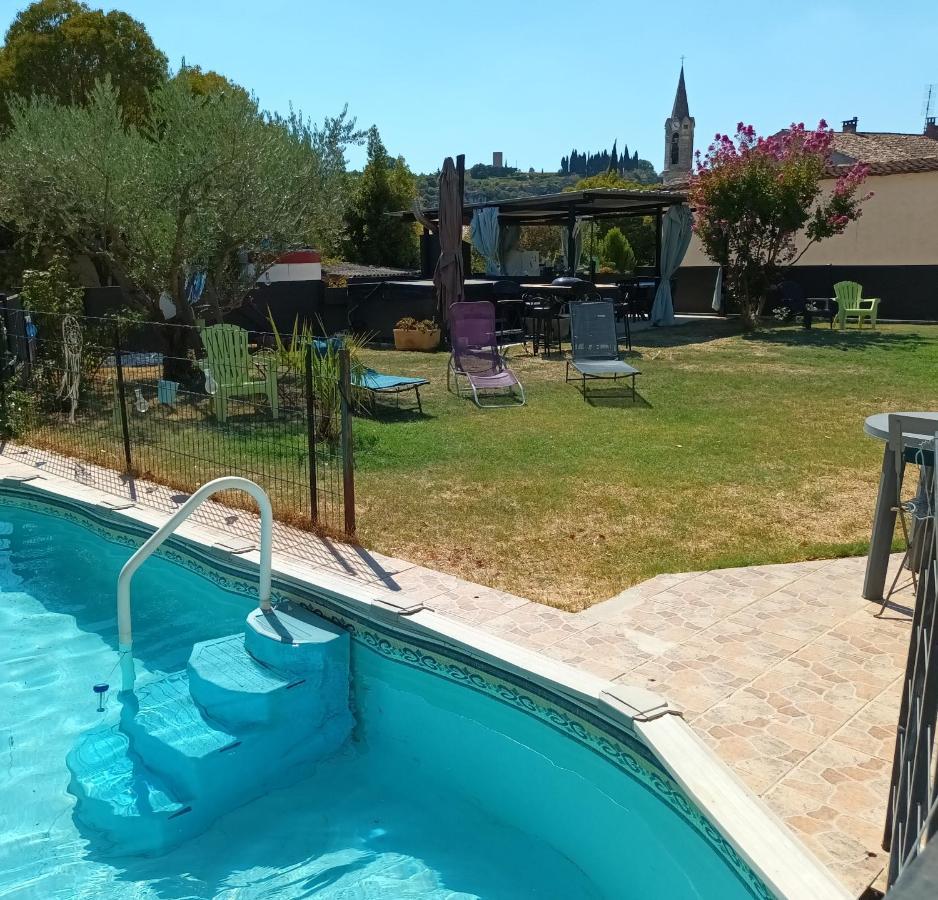 Chambres D'Hotes & Jacuzzi - A L'Ombre Des Amandiers Saint-Martin-dʼArdèche 외부 사진
